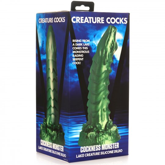 Creature Cocks - Cockness Monster Lake Creature - Silicone Dildo