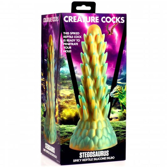 Creature Cocks - Stegosaurus Spiky Reptile Dildo