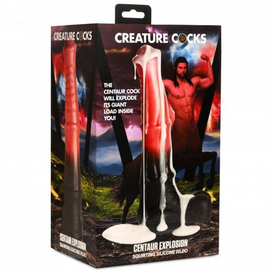 Creature Cocks - Centaur Explosion Squirting Dildo