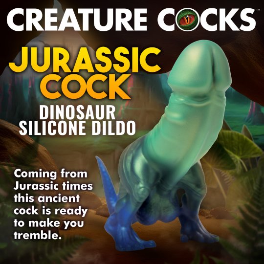 Creature Cocks - Jurassic Cock Dinosaur Silicone Dildo