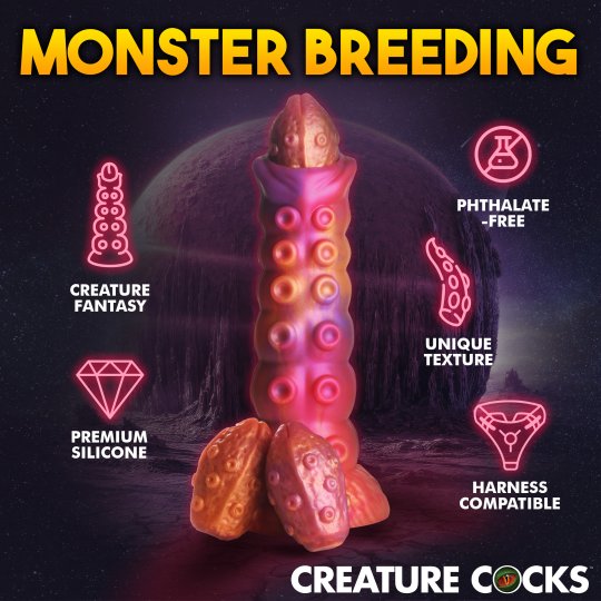 Creature Cocks - Nymphoid Ovipositor Silicone Dildo