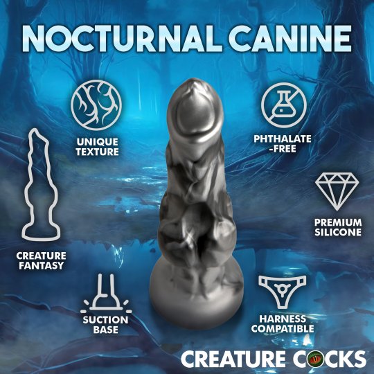 Creature Cocks - Night Prowler Silicone Dildo