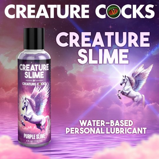 Creature Cocks - Purple Creature Slime Water-Based Lubricant