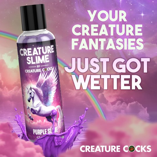 Creature Cocks - Purple Creature Slime Water-Based Lubricant