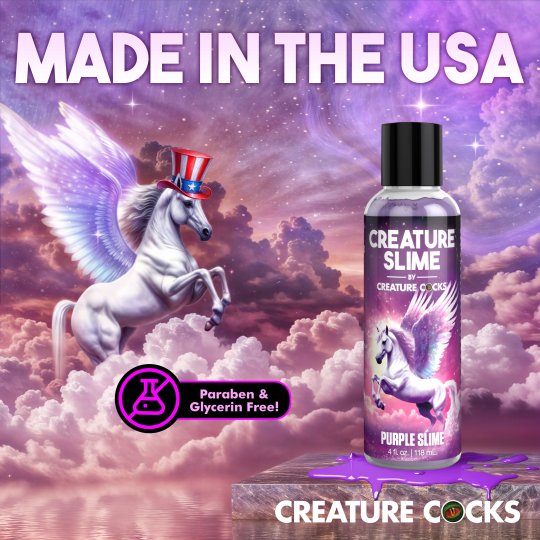 Creature Cocks - Purple Creature Slime Water-Based Lubricant