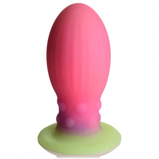 Creature Cocks - Xeno Egg - Glow in the Dark Silicone Egg - Large