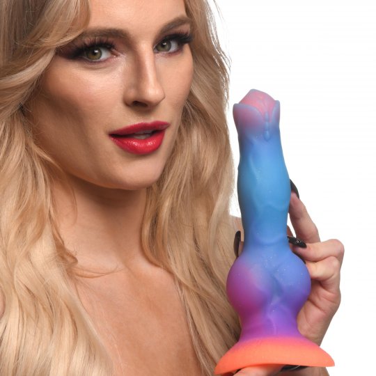 Creature Cocks - Space Cock Glow-in-the-Dark Silicone Alien Dildo