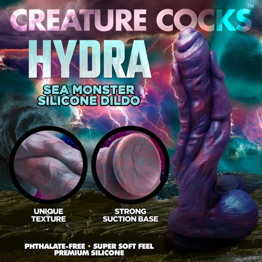 Creature Cocks - Hydra Sea Monster Silicone Dildo