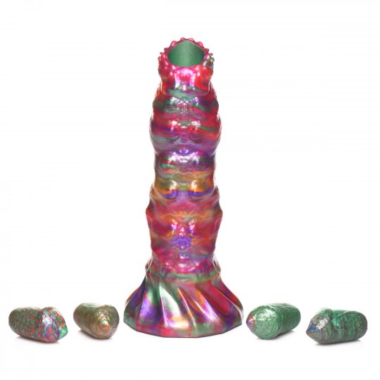 Creature Cocks - Larva Silicone Ovipositor Dildo with Eggs