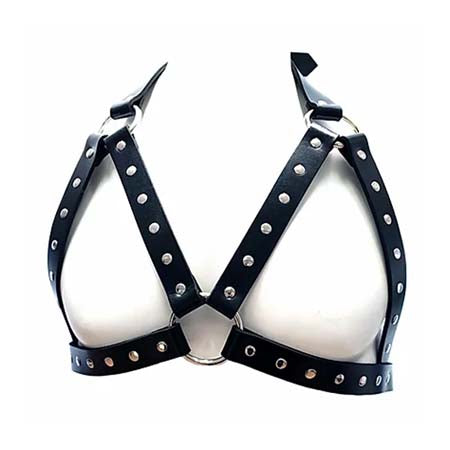 Rouge - Female Chest Harness - Black
