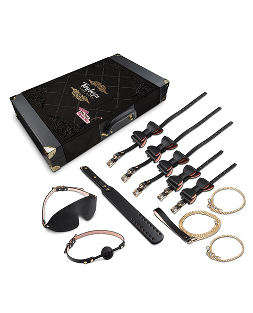 Blush - Temptasia Safe Word Bondage Kit w/Suitcase - Black