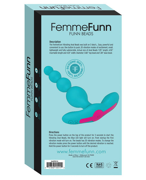 Femme Funn - Vibrating Anal Beads