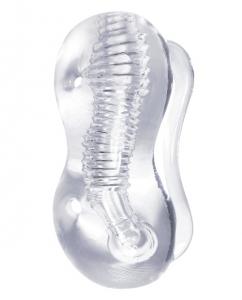 Icon Brands - The 9s Clear Stroke Twister Masturbator