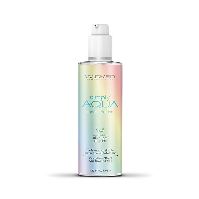 Wicked Sensual Care - Simply Aqua - Special Edition Water Based Lubricant 4oz