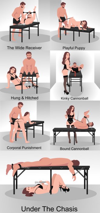 Master Series - Extreme Bondage Table