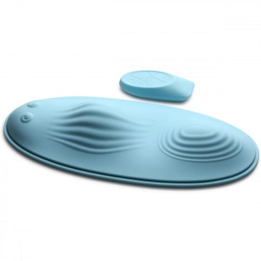 Inmi - 28X Wave Slider Vibrating Silicone Pad with Remote